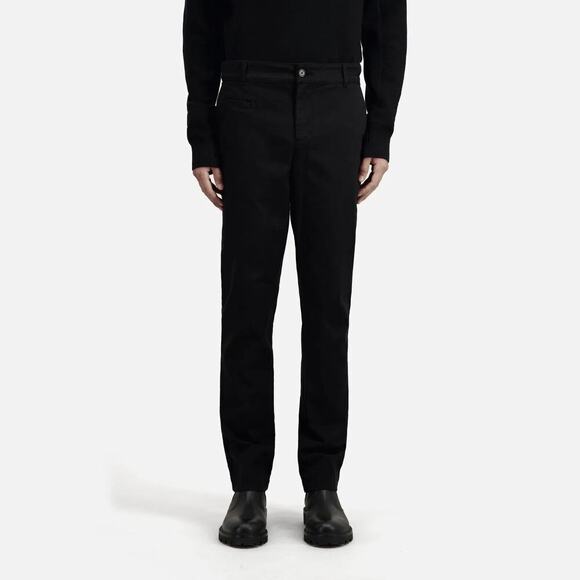 The Kooples Straight Fit Chino Pants Preppy Trousers Navy Blue NWT Mens FR 42 - Picture 1 of 10